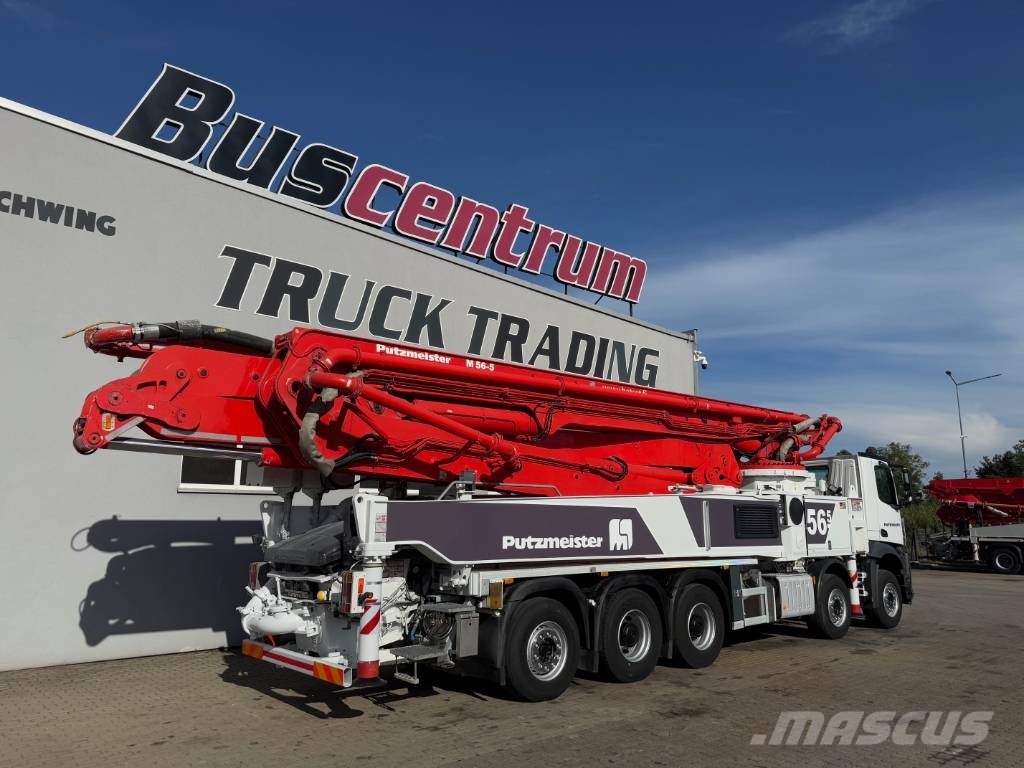 Mercedes-Benz Arocs 5051 Putzmeister 56-5.17 iLS Betongpumpe biler