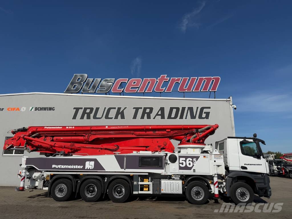 Mercedes-Benz Arocs 5051 Putzmeister 56-5.17 iLS Betongpumpe biler