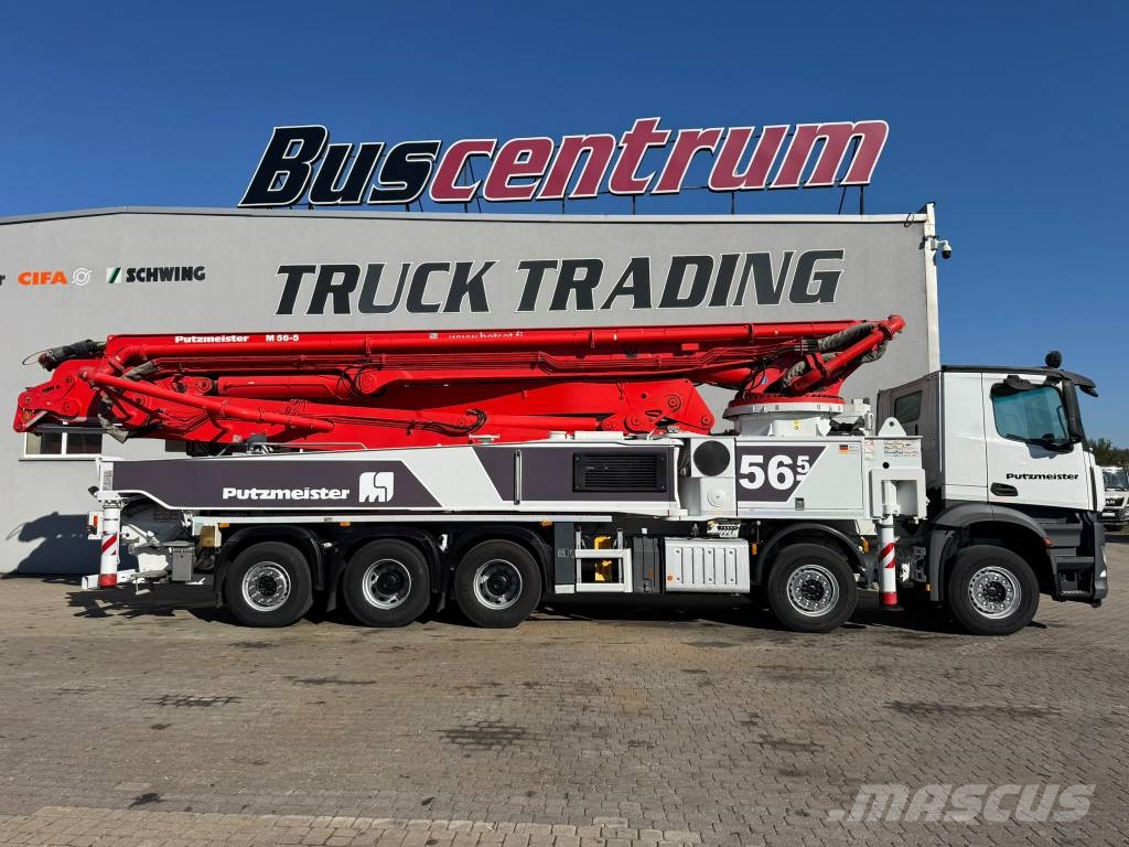 Mercedes-Benz Arocs 5051 Putzmeister 56-5.17 iLS Kravas mašīna- betona sūknis