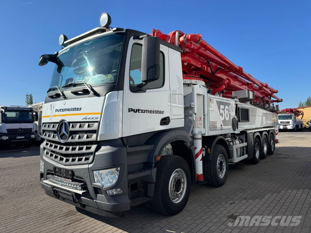 Mercedes-Benz Arocs 5051 Putzmeister 56-5.17 iLS Kravas mašīna- betona sūknis