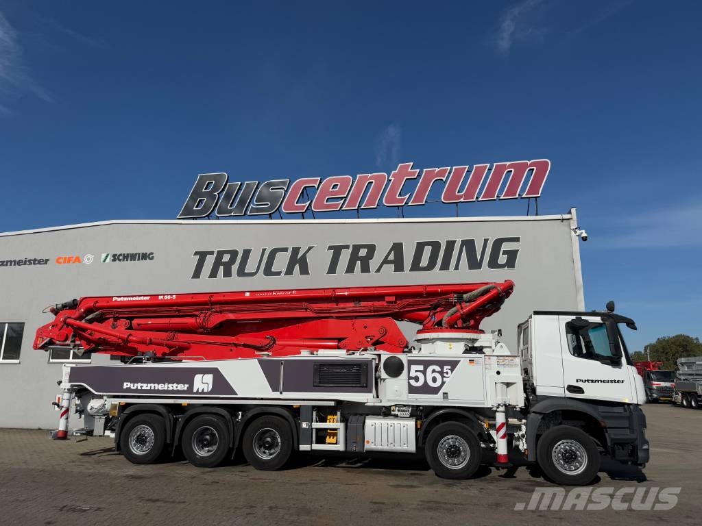Mercedes-Benz Arocs 5051 Putzmeister 56-5.17 iLS Betongpumpe biler