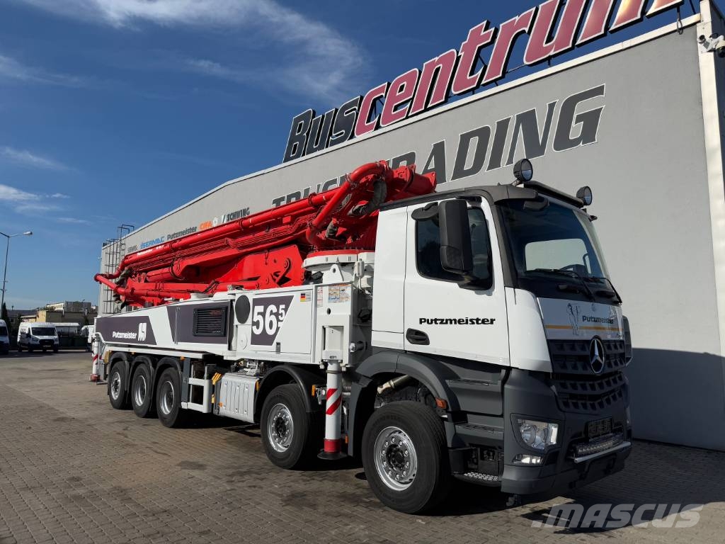 Mercedes-Benz Arocs 5051 Putzmeister 56-5.17 iLS Betongpumpe biler