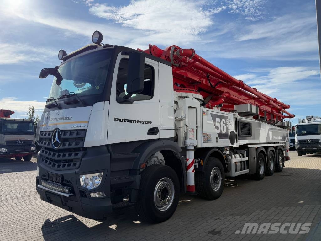 Mercedes-Benz Arocs 5051 Putzmeister 56-5.17 iLS Betongpumpe biler