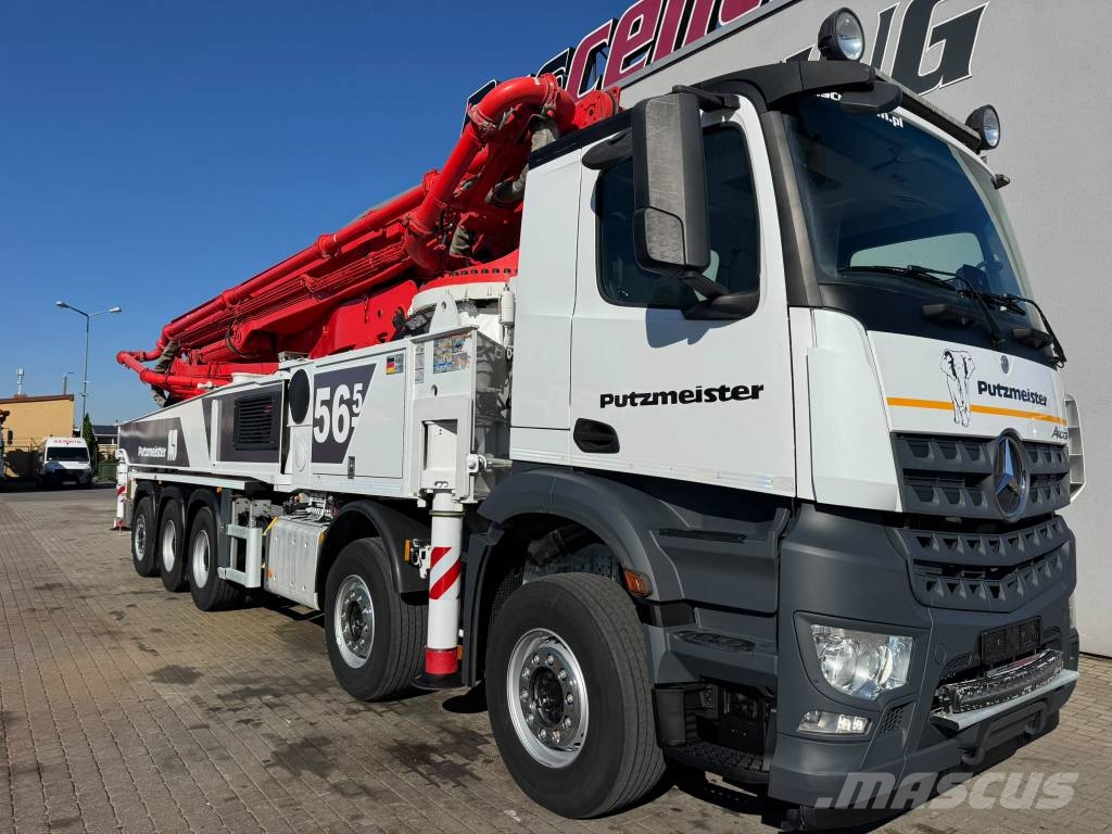 Mercedes-Benz Arocs 5051 Putzmeister 56-5.17 iLS Kravas mašīna- betona sūknis