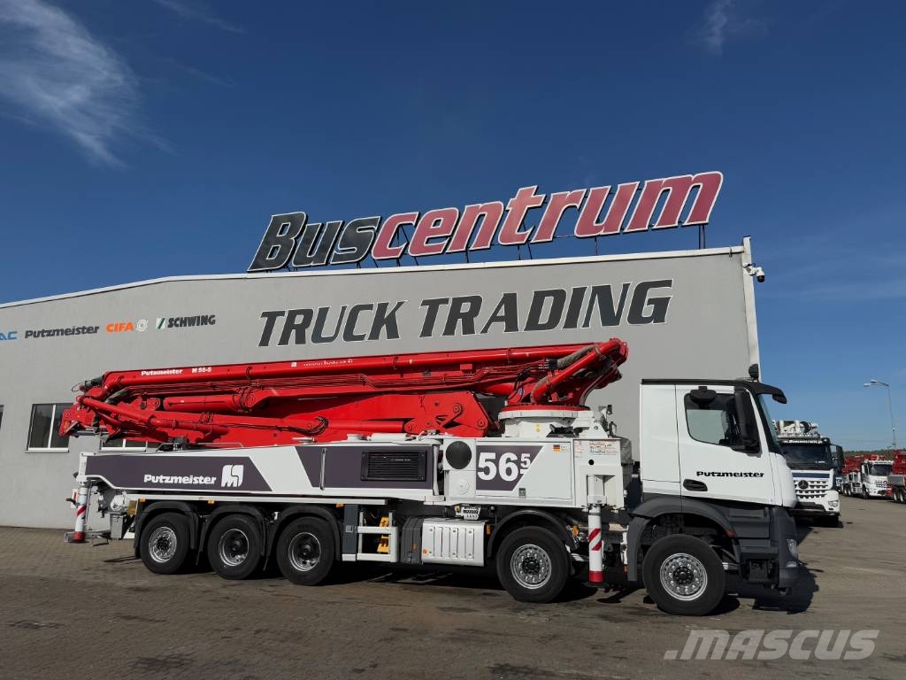 Mercedes-Benz Arocs 5051 Putzmeister 56-5.17 iLS Betongpumpe biler