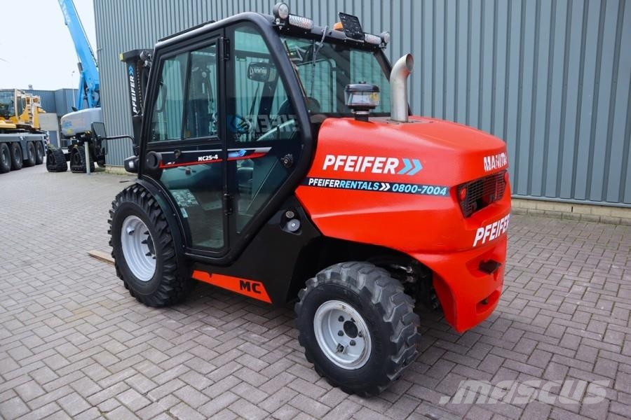 Manitou MC25-4 Valid Inspection, *Guarantee! Diesel, 4x4 D شاحنات الطرق الوعرة
