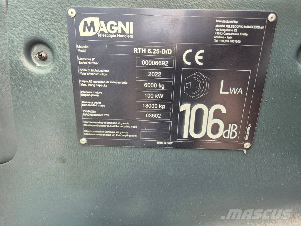 Magni RTH 6.25 Τηλεσκοπικοί ανυψωτές
