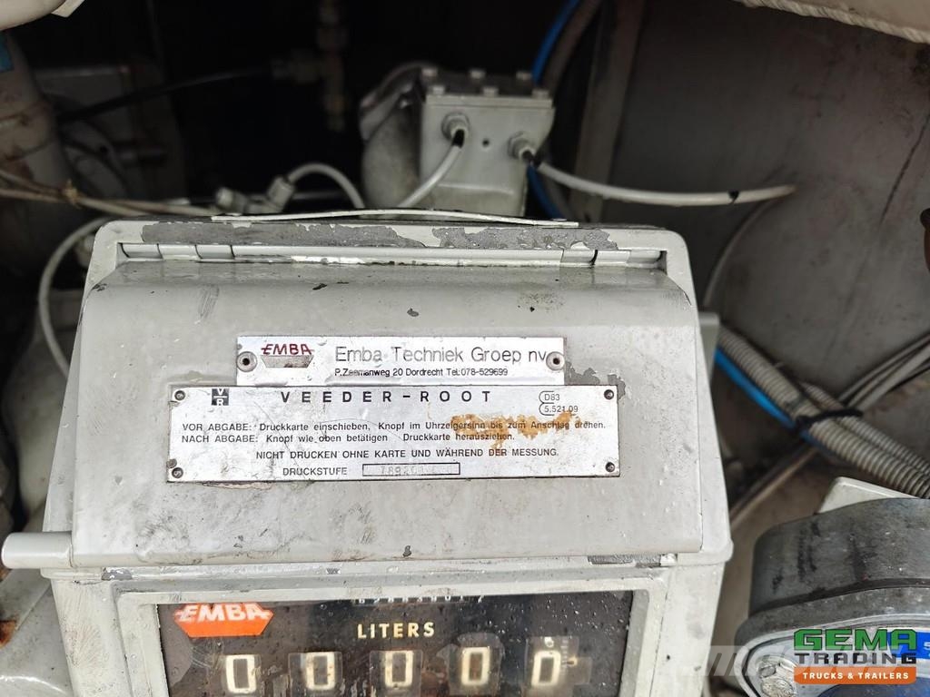 Burg BPO 13-30 Fuel Tank 50,500L - 5 Compartments - 2x Tanker yari çekiciler