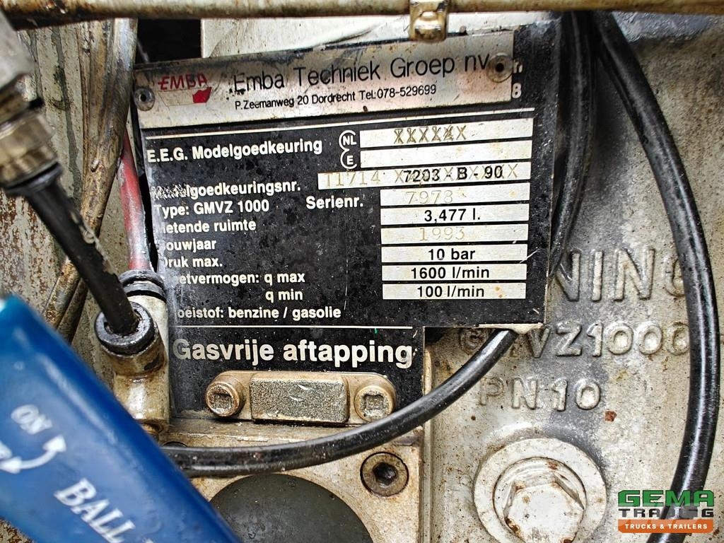 Burg BPO 13-30 Fuel Tank 50,500L - 5 Compartments - 2x Tanker yari çekiciler
