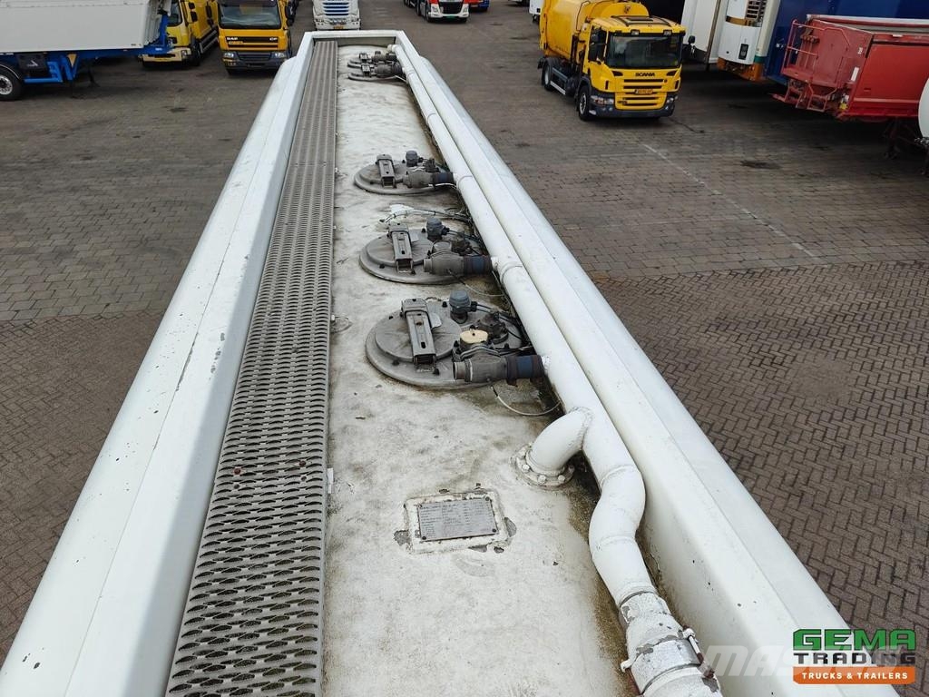 Burg BPO 13-30 Fuel Tank 50,500L - 5 Compartments - 2x Tanker yari çekiciler