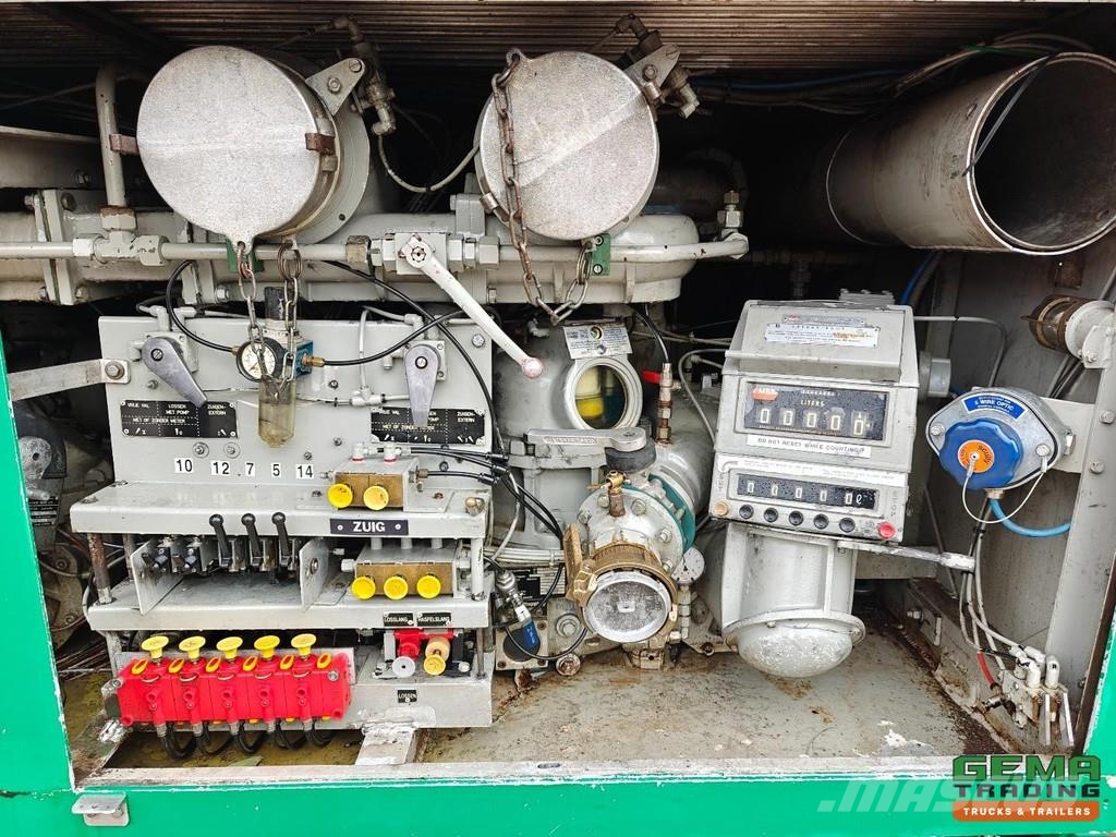 Burg BPO 13-30 Fuel Tank 50,500L - 5 Compartments - 2x Tanker yari çekiciler