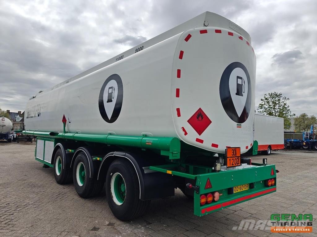 Burg BPO 13-30 Fuel Tank 50,500L - 5 Compartments - 2x Tanker yari çekiciler