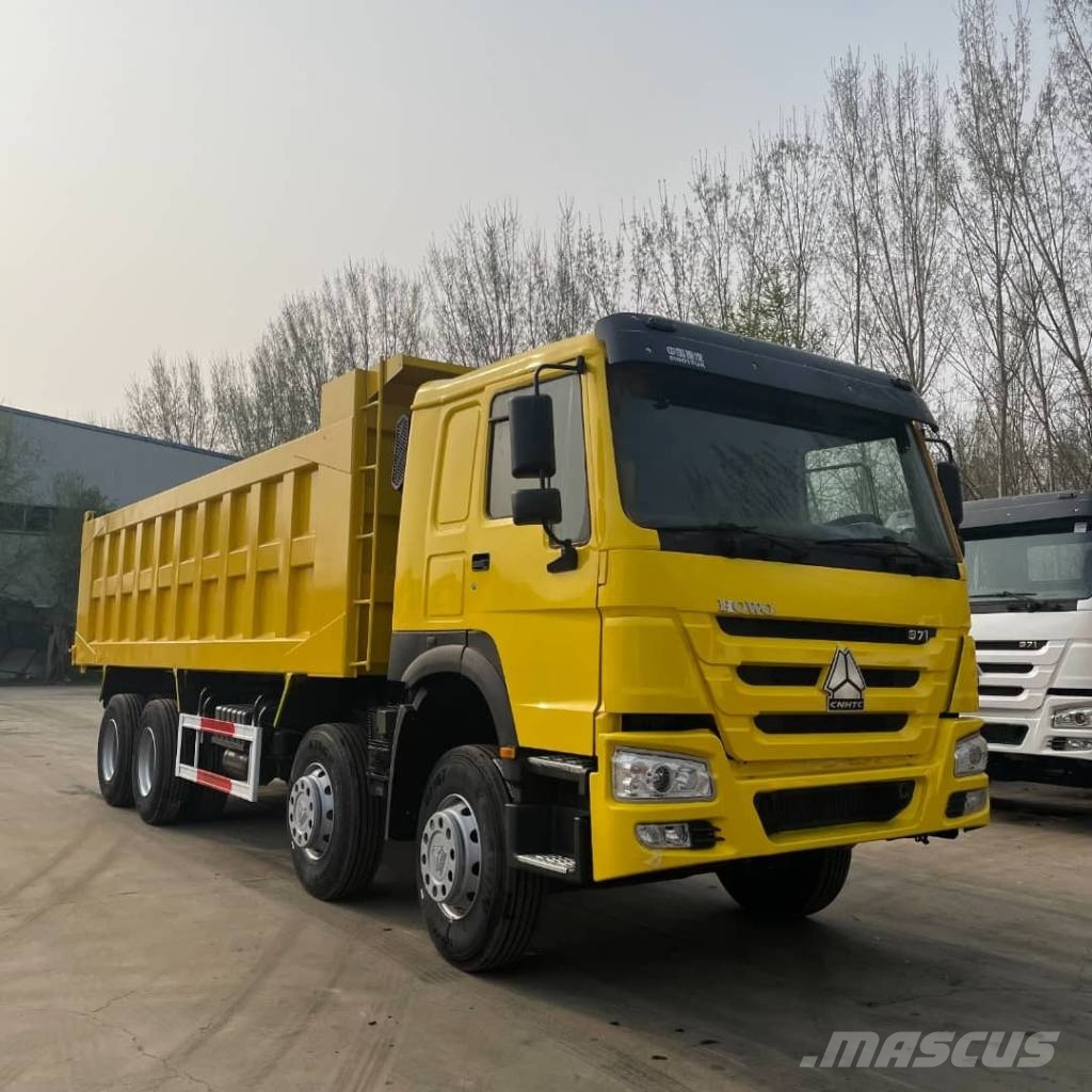 Howo 371 8x4 Savivarčių priekabų vilkikai