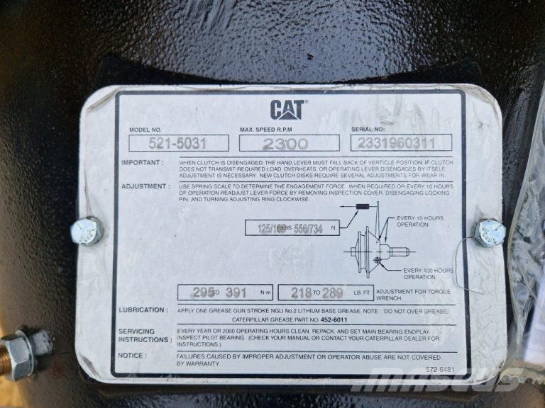 CAT 3412C - Unused - 625 HP - 38S Motori