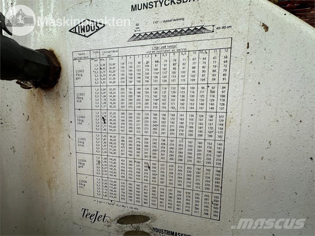 Lindus LMT 2500 Haagispritsid