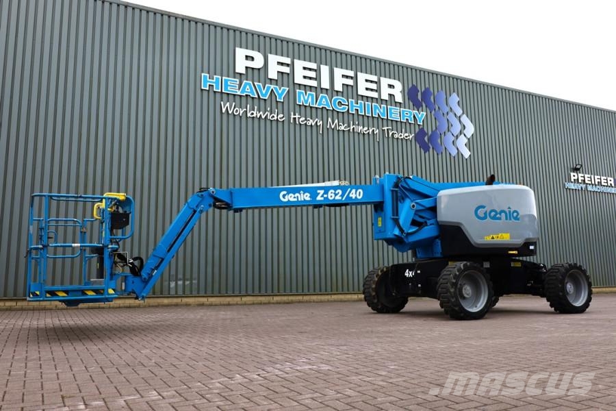 Genie Z-62/40 Diesel, 4x4 Drive, 21m Working Height, 12. Plataformas con brazo de elevación manual