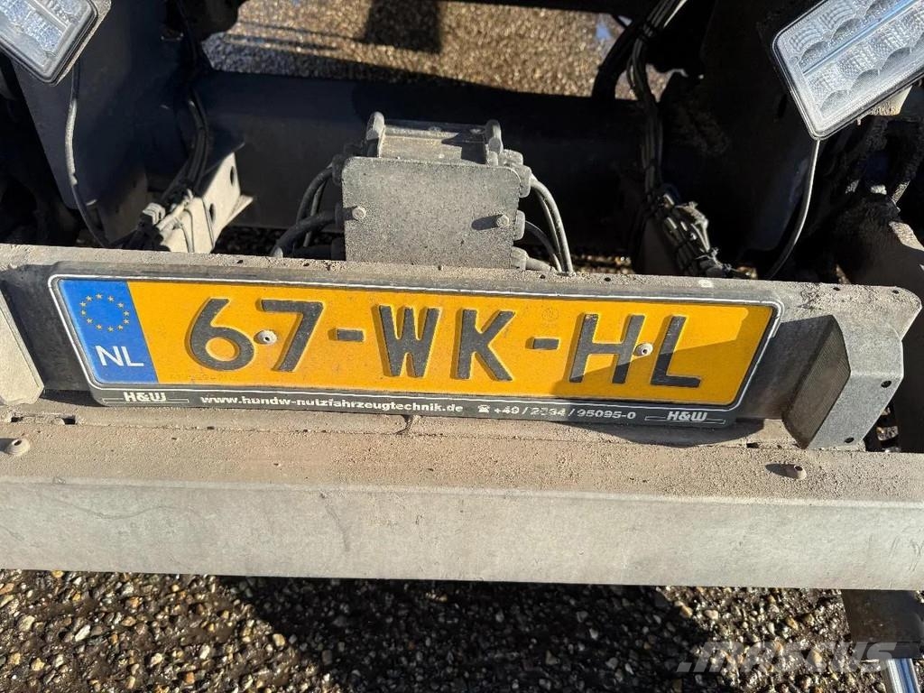 H&W HWZPAS18 + DHOLLANDIA LIFT Remolques de caja de lona