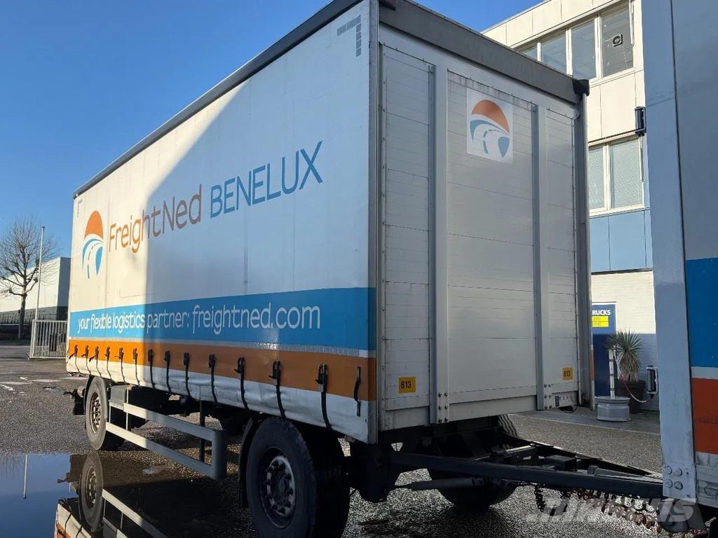 H&W HWZPAS18 + DHOLLANDIA LIFT Remolques de caja de lona