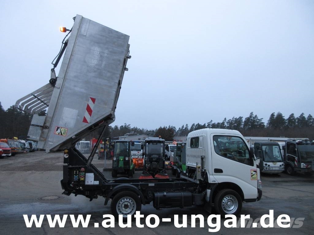 Toyota Dyna 100 D-4D Müllwagen Faun City Provence Benne 3 Atkritumu izvešanas transports