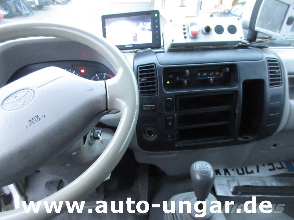 Toyota Dyna 100 D-4D Müllwagen Faun City Provence Benne 3 Atkritumu izvešanas transports
