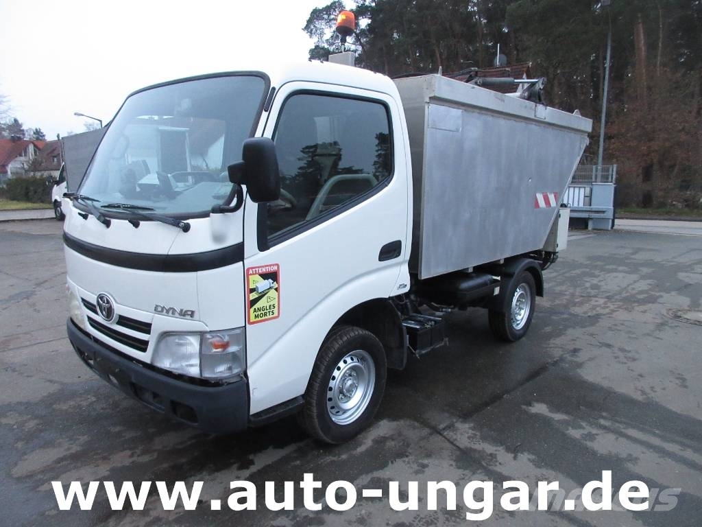 Toyota Dyna 100 D-4D Müllwagen Faun City Provence Benne 3 Atkritumu izvešanas transports