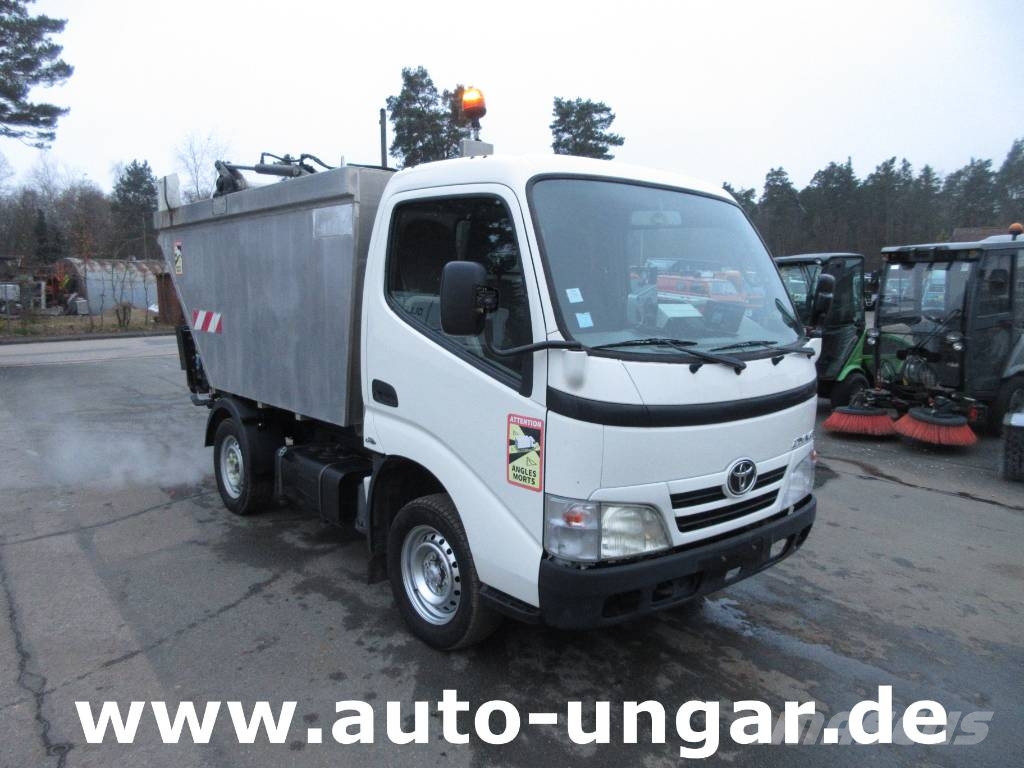 Toyota Dyna 100 D-4D Müllwagen Faun City Provence Benne 3 Atkritumu izvešanas transports