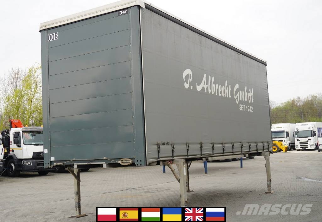 Gniotpol curtainsider / BDF / 19 EPAL منقولات