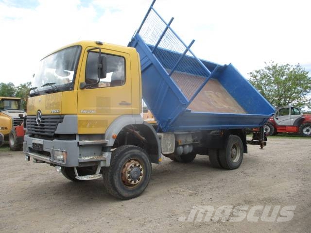 Mercedes-Benz 1828 AK Kran Camion ribaltabili