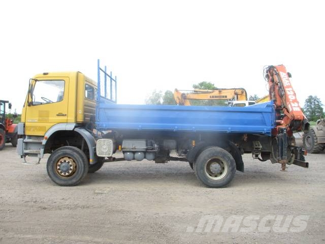 Mercedes-Benz 1828 AK Kran Camion ribaltabili