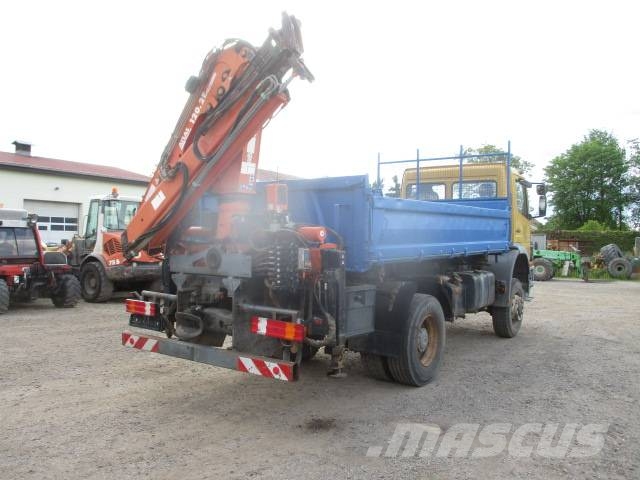 Mercedes-Benz 1828 AK Kran Camion ribaltabili