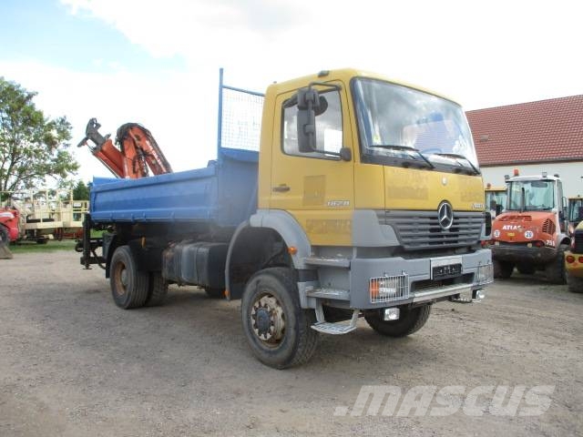 Mercedes-Benz 1828 AK Kran Camion ribaltabili