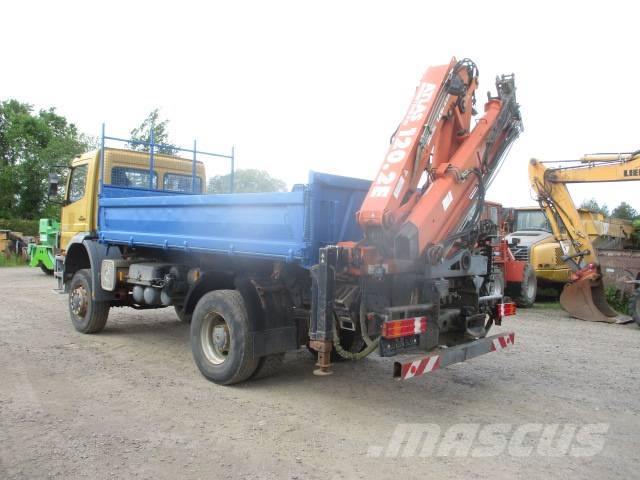 Mercedes-Benz 1828 AK Kran Camion ribaltabili