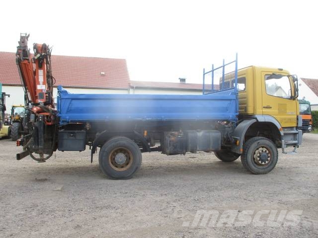 Mercedes-Benz 1828 AK Kran Camion ribaltabili