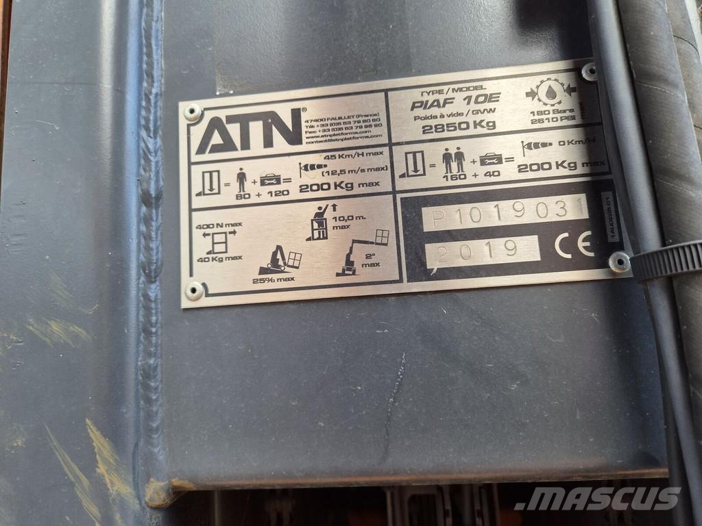 ATN PIAF 10E Andere liften en hoogwerkers
