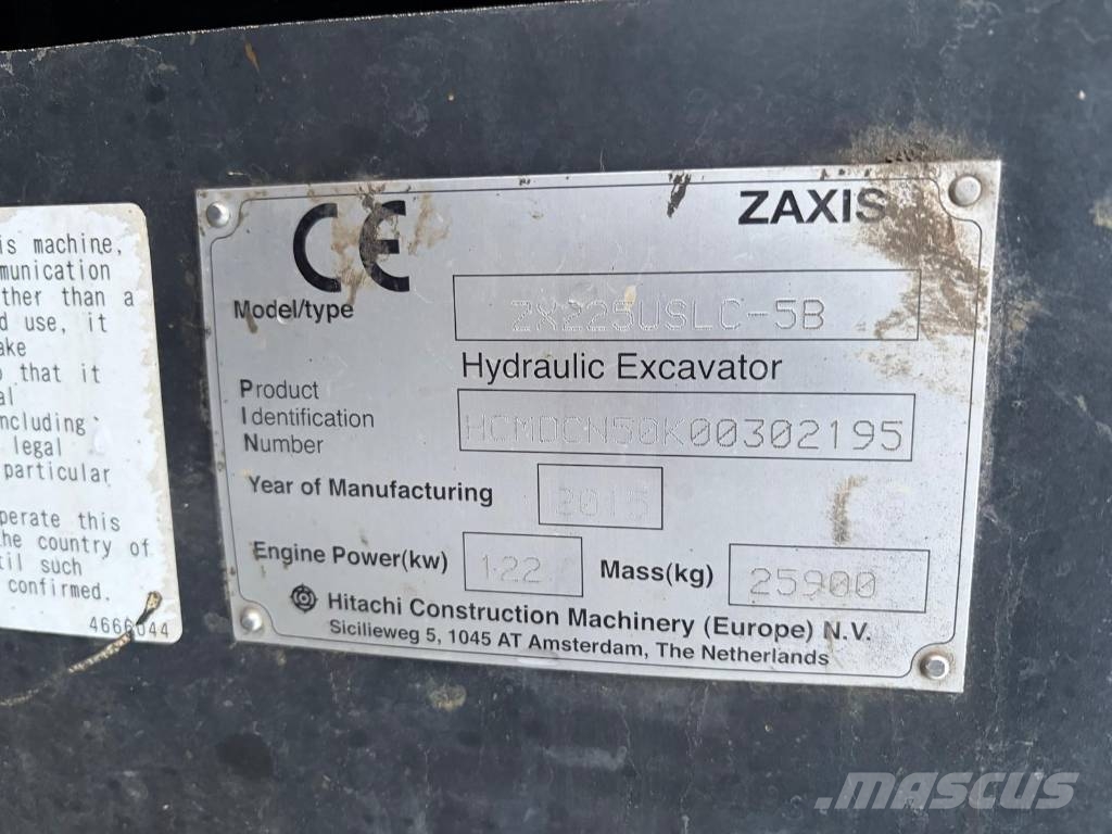 Hitachi ZX 225 US LC-5 Верижен екскаватор