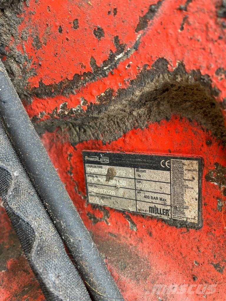 Komatsu PC290 LC10 MILLER QUICKCOUPLER / QUICK COUPLER Бързи съединители