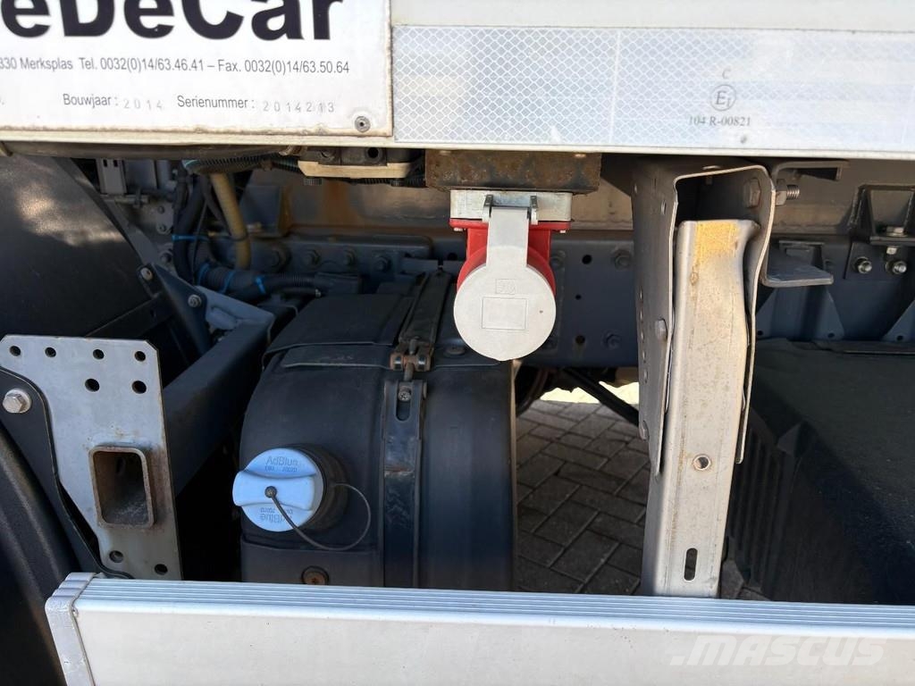 DAF CF 290 ENGINE PERFECT + EURO 6 + CARRIER 1150 + LO Temperature controlled trucks