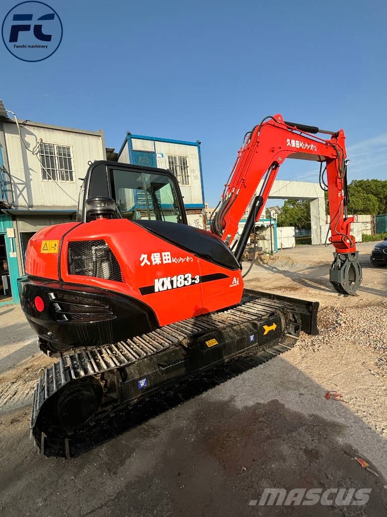 Kubota KX 183 Beltegraver