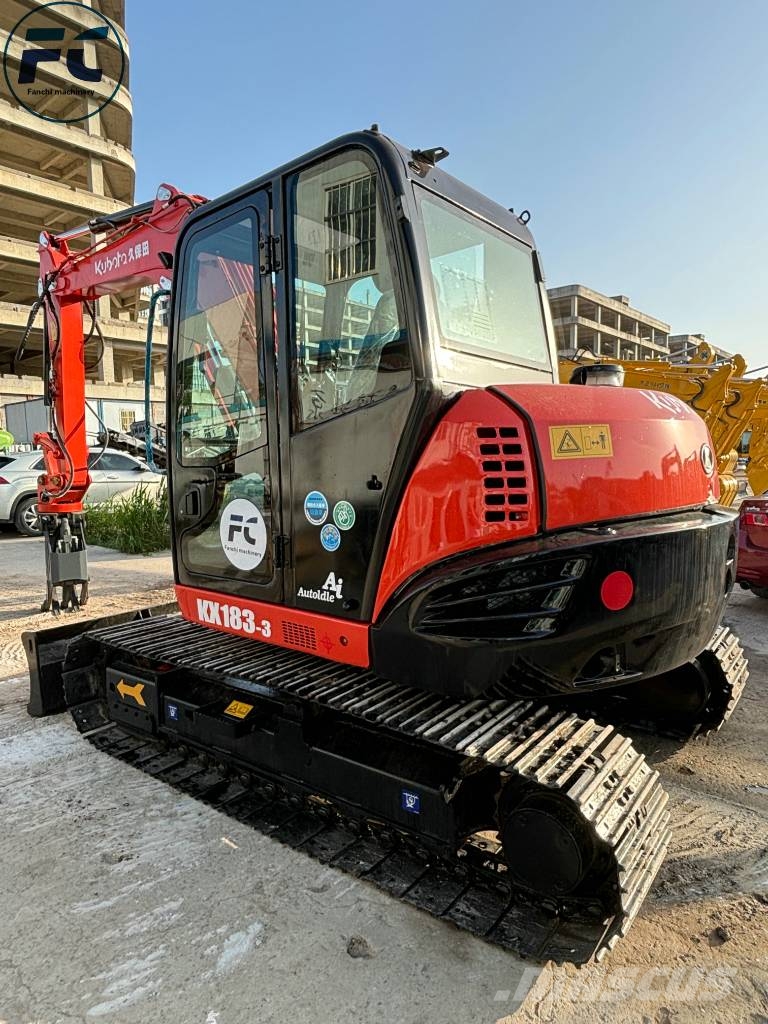 Kubota KX 183 Beltegraver