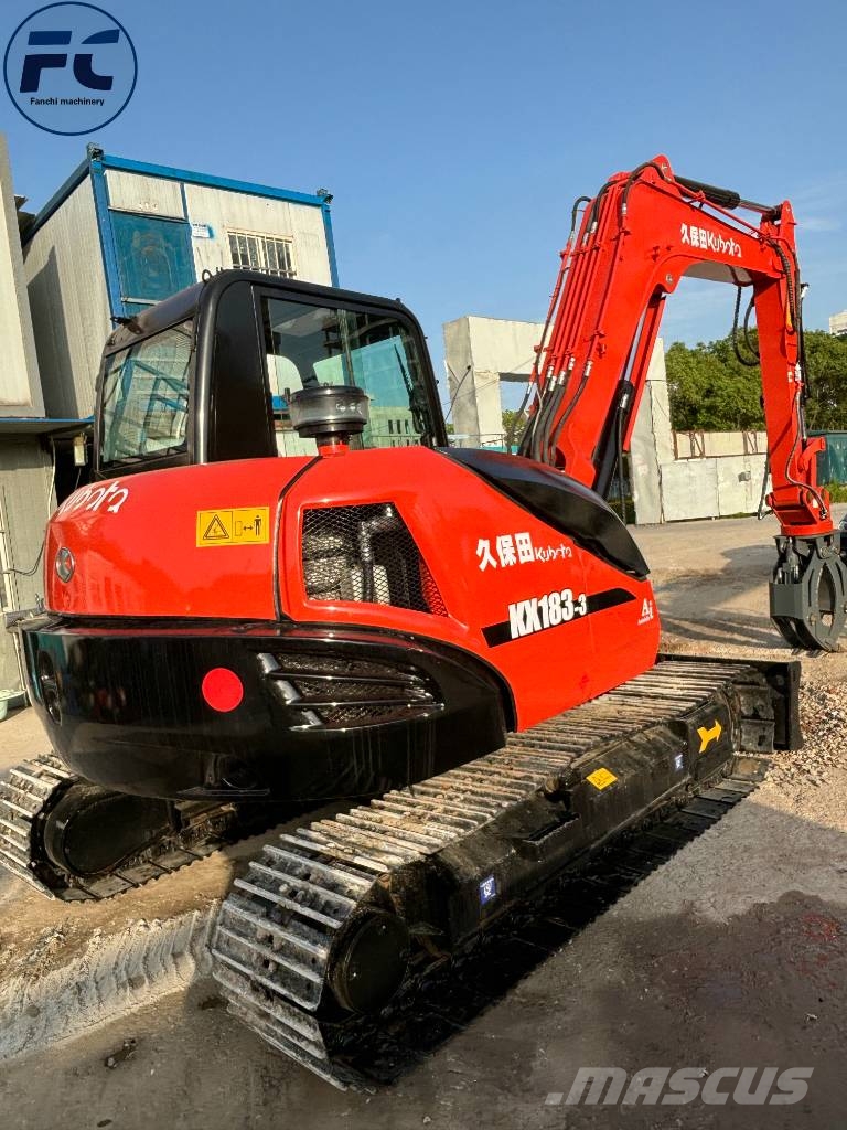 Kubota KX 183 Beltegraver