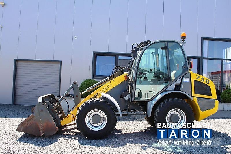 Kramer 750 * Klappschaufel + Palettengabel (wie 850 L25F) 輪胎式裝載機