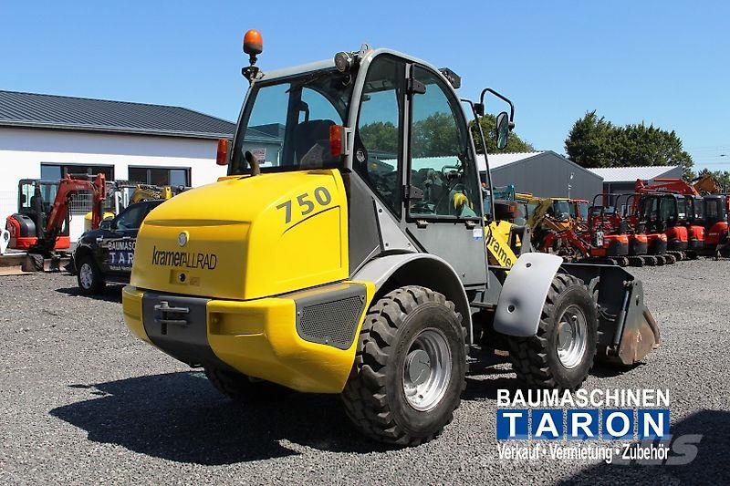 Kramer 750 * Klappschaufel + Palettengabel (wie 850 L25F) 輪胎式裝載機