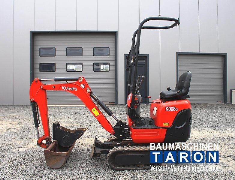 Kubota K008-3 (wie U10-3 E08 PC09 TB108) Minibagger < 7t