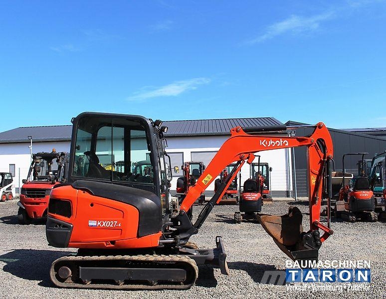 Kubota KX027-4 (wie KX71-3 TB228 EC25 2503) Mini bageri <7t
