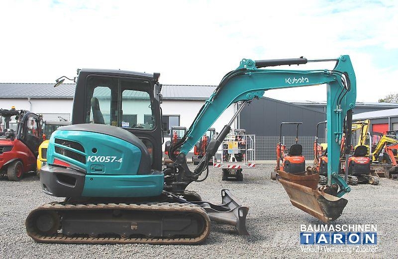 Kubota KX057-4 (wie U55-4 ECR55 PC55 ECR58 ET58) Minigraafmachines < 7t