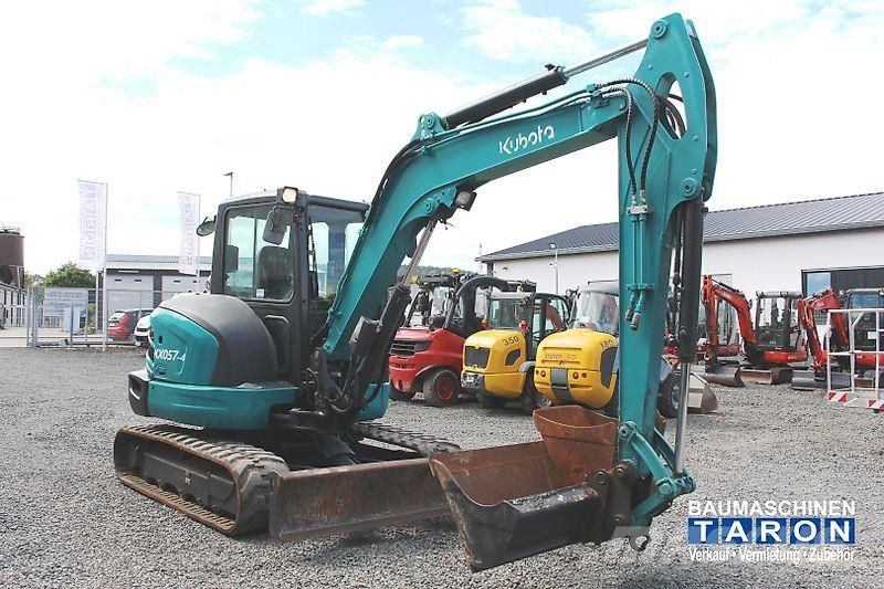 Kubota KX057-4 (wie U55-4 ECR55 PC55 ECR58 ET58) Minigraafmachines < 7t