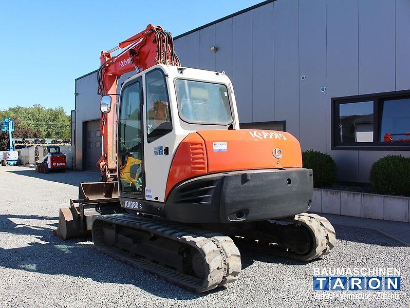 Kubota KX080-3 Alpha (wie Bagger KX080-4 ECR88 307) Εκσκαφάκι (διαβολάκι) < 7t