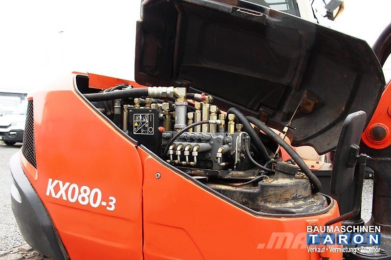 Kubota KX080-3 KETTEN NEU (wie KX080-4 ECR88 307) حفارات صغيرة أقل من 7 طن (حفارات صغيرة)