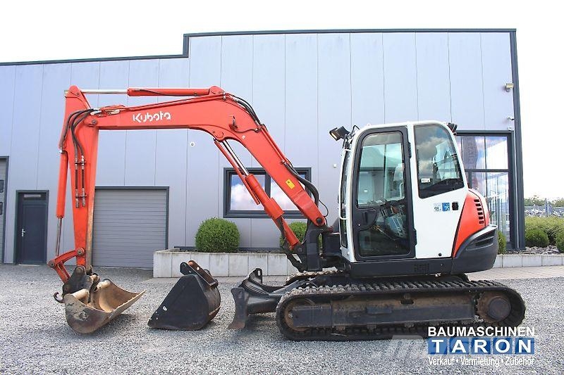 Kubota KX080-3 KETTEN NEU (wie KX080-4 ECR88 307) حفارات صغيرة أقل من 7 طن (حفارات صغيرة)