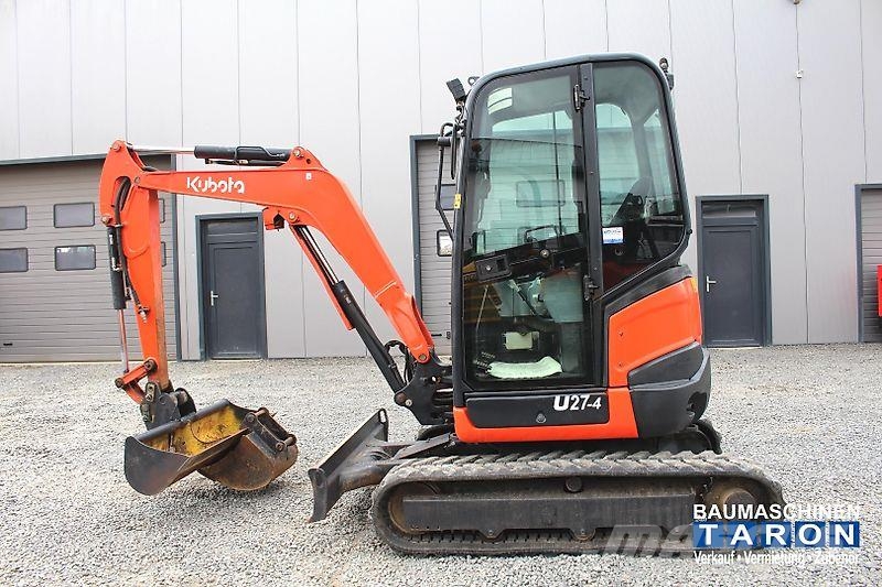 Kubota U27-4 (wie KX71-3 TB228 EC25 2503 KX027-4) Mini bagri <7t